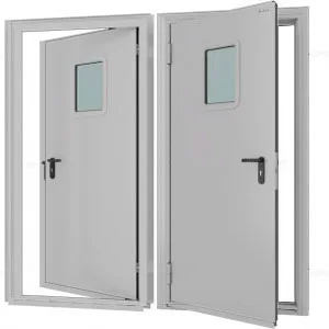 Дверь DoorHan/780/2050/Противопож.EI60/одност./остеклен./глад./глад./RAL7035/лев./угл. рама, DPO60/780/2050/7035/L/N Дверь DoorHan/780/2050/Противопож.EI60/одност./остеклен./глад./глад./RAL7035/лев./угл. рама, DPO60/780/2050/7035/L/N