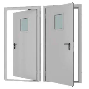 Дверь DoorHan/980/2050/Техническая/одност./остеклен./глад./глад./RAL7035/лев./угл. рама, DTO/980/2050/7035/L/N Дверь DoorHan/980/2050/Техническая/одност./остеклен./глад./глад./RAL7035/лев./угл. рама, DTO/980/2050/7035/L/N