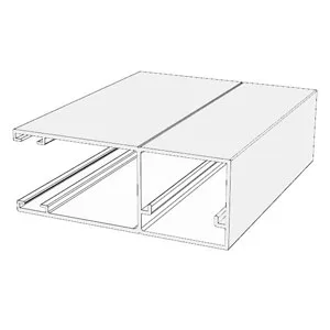 Направляющий профиль с щеткой RG90MS, RG90MS01
