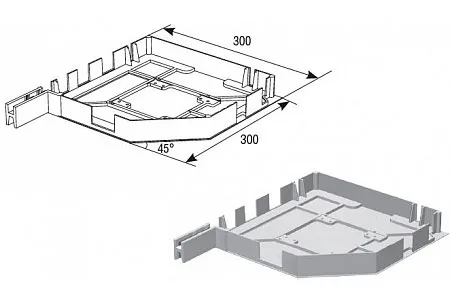 Крышка боковая RK300, RK30007 Крышка боковая RK300, RK30007
