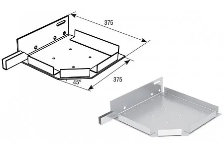 Крышка боковая стальная RK375, RK37506 Крышка боковая стальная RK375, RK37506